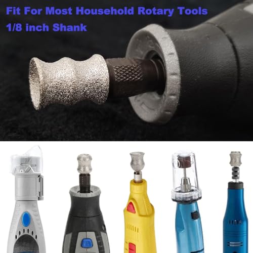 Image of Dog Nail Trimmer Bits for Dremel - Dog Nail Grinder Attachment - Perfect for Anxious Dogs - Gentle with Precise Control