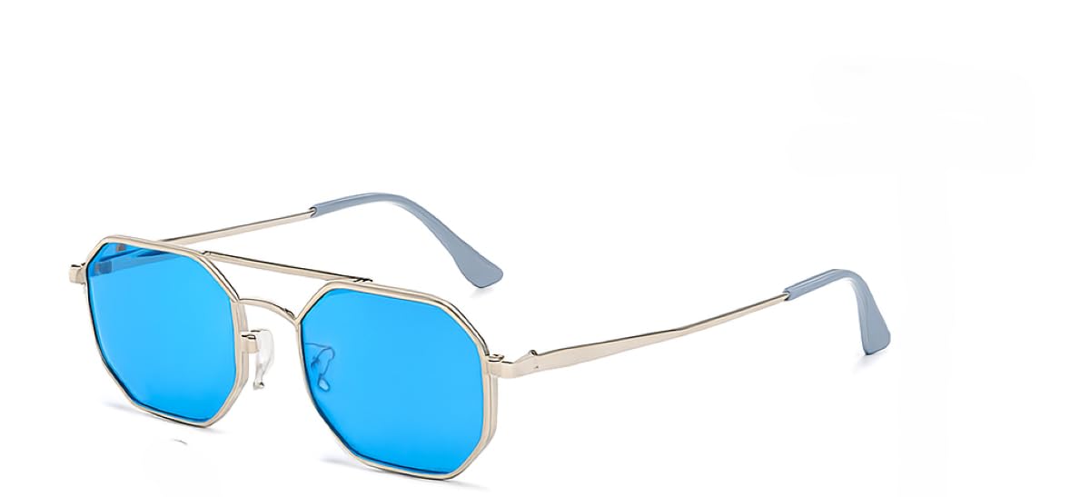 Geometric Sunglasses – Octagonal Frame, UV400 Protection – Fashion Eyewear for Men & Women-image-48