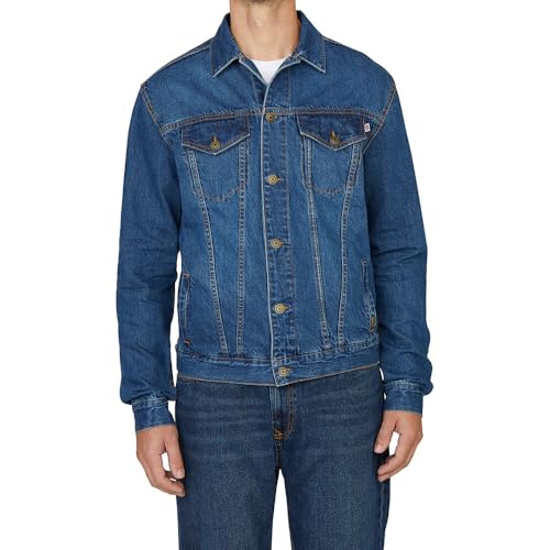 Pepe Jeans Regular Jacket Veste, Bleu (Denim-4A0), S Homme