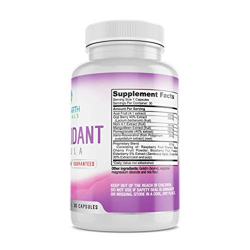 Antioxidant Formula – Antioxidant Support Supplement Powerful Defense For Overall Wellness, Potent Immune Boosting Antioxidant Vitamin Supplement For Healthy Balance – 30 Capsules #TOP2