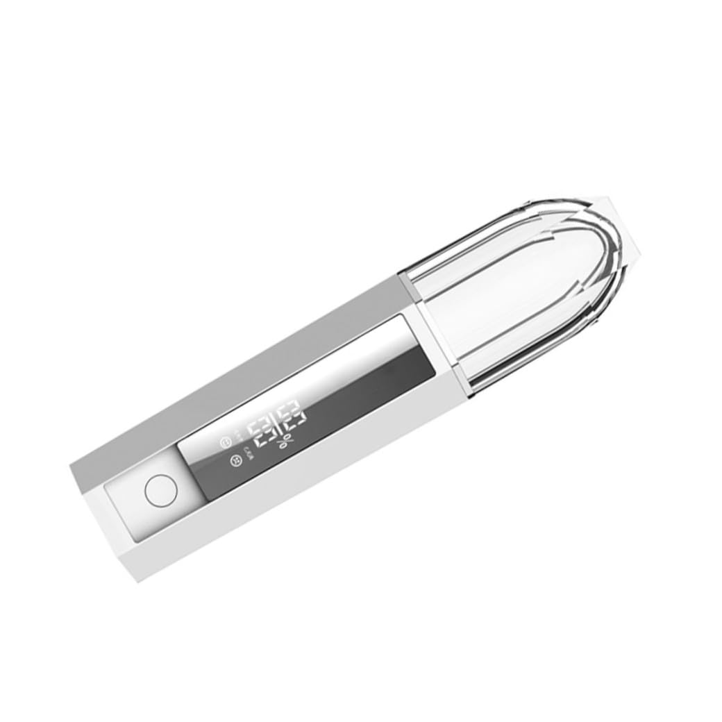 Pulverizador de Bruma Facial Nano Portátil Abs Blanco