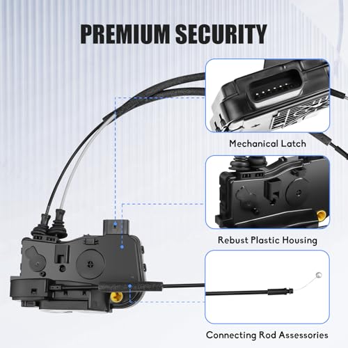 Image of Door Lock Actuator Front Left Driver Side for Hyundai Sonata 2011-2015 | for 2011 2012 2013 2014 2015 Hyundai Sonata 2.0L 2.4L L4, Front Left Door Latch Motor Assembly, 81310-3S010