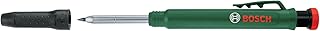 Bosch Lápis marcador de furos profundos (lápis inteligente de orifícios profundos para marcar em pedra, madeira, papel e vários materiais; afia integrada)
