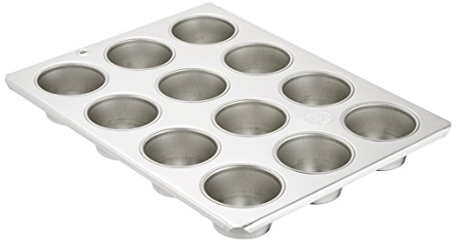 Kubodera Light Metal Industries WMH24 Baking Muffin Pan #10 Cup with 12 Pieces, Made of Tin, Excellent Corrosion Resistance, Width x Depth x Depth x Height: 9.9 x 11.7 x 1.3 inches (225 x 298 x 32