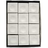 Silver Cup Chalk, White, 12-Piece Box