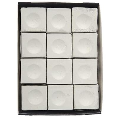 Silver Cup Chalk, White, 12-Piece Box