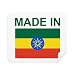 Made in Ethiopia Country Love Cleaning Cloth Screen Cleaner 2pcs Suede Fabric