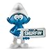 Produktbild SCHLEICH 20843 Schlumpf Smurfin Schild, ab 3 Jahren, DIE SCHLÜMPFE - Spielfigur, 5 x 3 x 5 cm