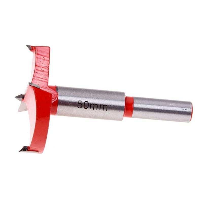 Tool Part for 70Mm Cutting Diameter Hinge Boring Drill Bit Blue Gray 50Mm Wood Boring Set Woodworking Forstner Bit - (Color: Gold)