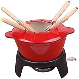 Es perfecta para todo lo que necesita para hacer un delicioso dip, perfecto para el queso, la carne o el fondue de chocolate.