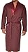 Revise Herren Morgenmantel Brais RE-502 - Dünn und leicht – Bordeaux – L