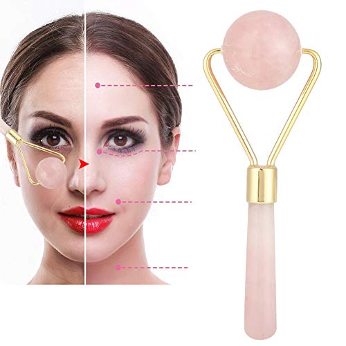 Rolo de Jade, Rolo de Massagem Facial, Ferramenta Anti-rugas para Ginástica de Pele Portátil Face Ti