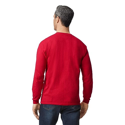 Image of Gildan Adult DryBlend Long Sleeve T-Shirt, Style G8400, 2-Pack