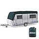 Wohnwagen & Wohnmobil Schutzdach | 9 x 3 m | vierlagig | wintertauglich | Midnight Olive