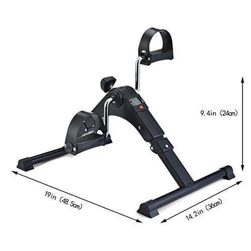 Ejercitador plegable para brazos y piernas con monitor LCD miniatura 2