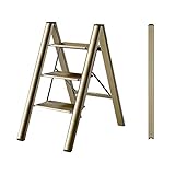 SZTEE Escalera Escamoteable Escalera Telescopica Taburete de Escalera de la Escalera de Loft Plegable, rodamiento 150kg