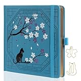 Mehrzweck-Notizbuch: Unser Notizbuch mit quadratischem Punktraster misst 20,5 x 20,5 x 2,8 cm. Sein quadratisches Design bietet mehr Platz zum Schreiben und sorgt für beispiellose Übersichtlichkeit und Freiheit beim Führen von Tagebüchern, Reisetagebüchern, Terminplänen, Rezeptskizzen, Bibelstudien und vielem mehr. Mit seiner exquisiten Verarbeitung und umfassenden Praktikabilität ist es auch ein durchdachtes Geschenk für Familie und Freunde.