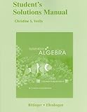 Student Solutions Manual for Elementary Algebra: Concepts and Applications
