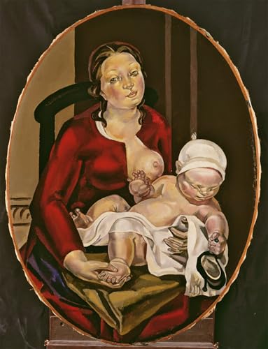 Impression d'affiches Maria Blanchard Toile Mère et enfant 60x90cm