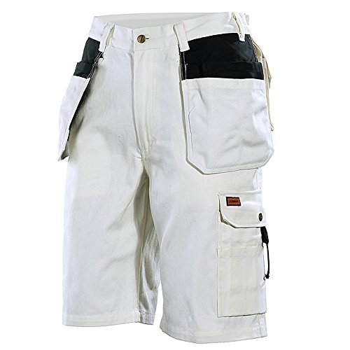 'jobman Pantalones Cortos Para'pintor, 1 pieza, C58, color blanco/negro,...
