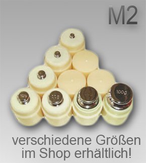 Peso Calibrazione M2 Da 2kg - Classe Precisione Per Bilance Professionali - Foto 8