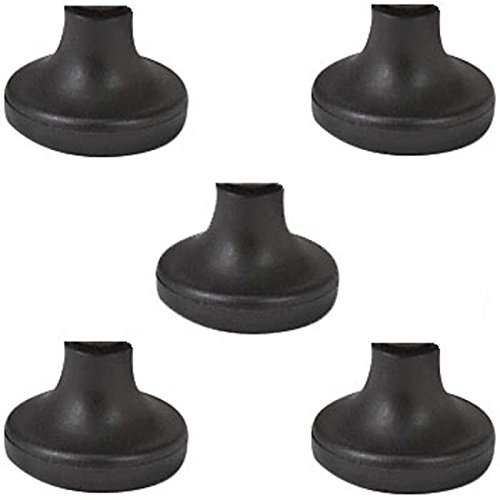Standard Mushroom Glides for All Non-ESD Bevco Chairs, 5 per Pack