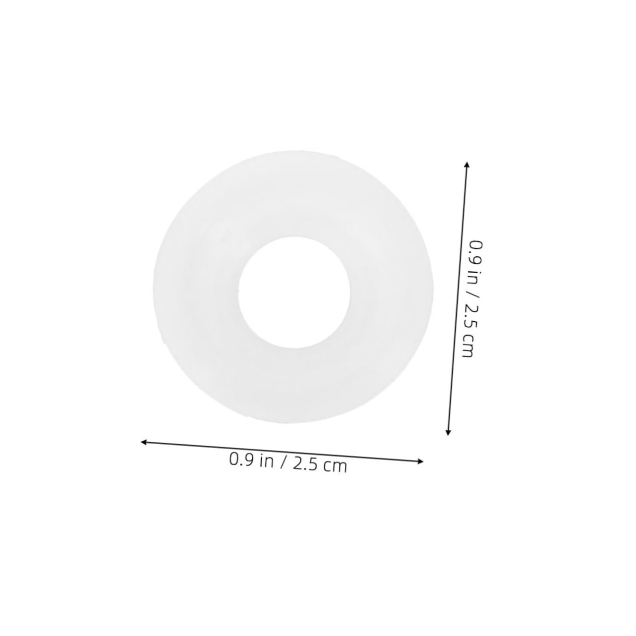 MUCKLILY 20Pcs Silicone Gasket Seals for Beer Soda Bottles Leak Replacement Washers with for Various Bottle Types Home Brew Essential