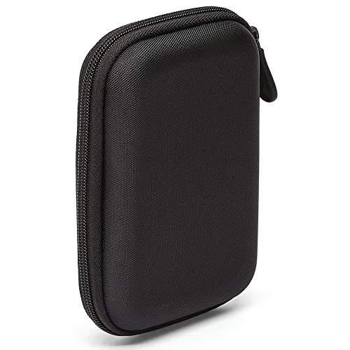 Image of Maxell Hard Shell Small Storage Case: Keep Your Accessories Organized and Safe with Mesh Pockets, Elastic Loop, and Zipper Pocket - Ideal for Powerbanks, Cables, and Earbuds (Pack of 2)
