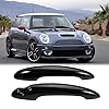 KASturbo Car Door Handle Cover Gloss Black Replacement for Mini Cooper S R50 R52 R53 R55 R56 R57 R58 R59 R61 2001-2015 Outer Door Handle #2