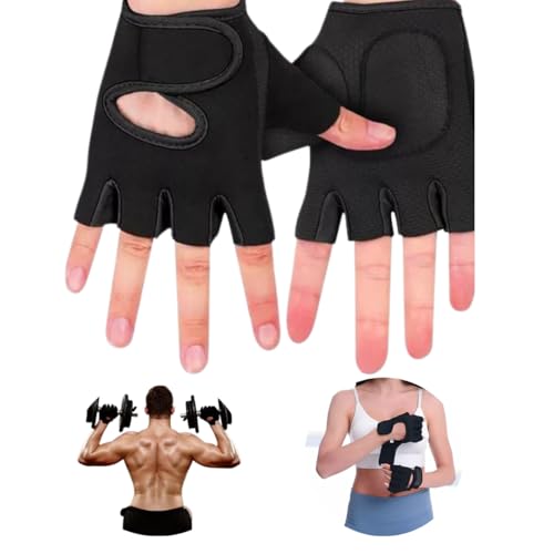 Luva Academia Esporte Treino Musculação Exercícios Neoprene Ajust...