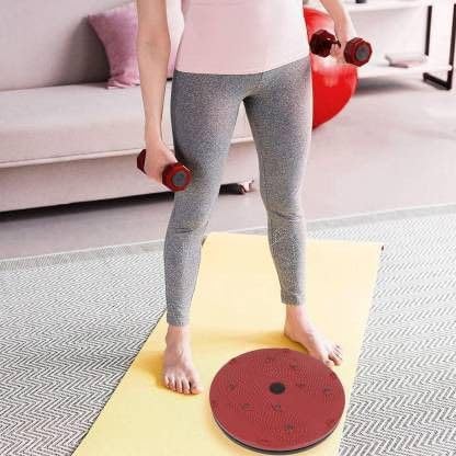 Owlix PRD Slim FIT Tummy Twister Ab Exerciser Ab Exerciser (Red, Black)-picture-33