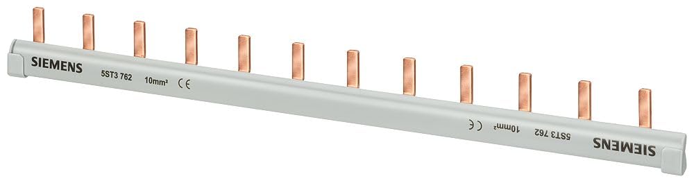 Barra colector monofasico 216 para 12 pias 1+neutro gris modular