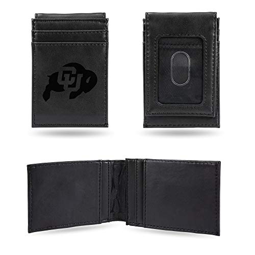 Image of NCAA Laser Engraved Front Pocket Wallet - Compact /Comfortable /Slim
