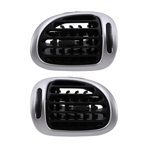 VVKFTP Coche Parte Delantera Salpicadero Aire Acondicionado Salida Aire Acondicionado Ventilación Panel Rejilla Para Peugeot 206