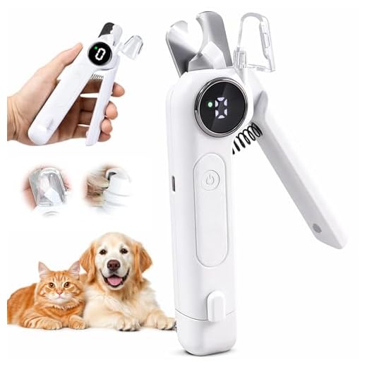 Qibivfo 2-in-1 Hunde Krallenschneider