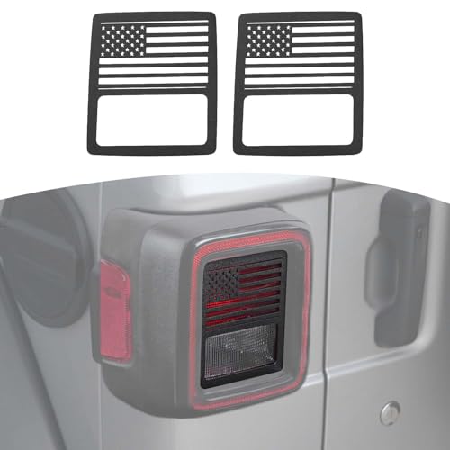 Rejilla frontal Jeep Wrangler JL 2018 y cubiertas para luces de faros