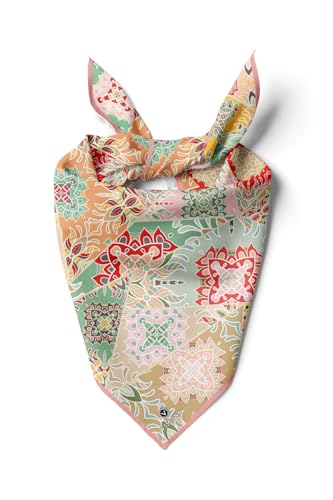 100% Silk Headscarf for Women - 22