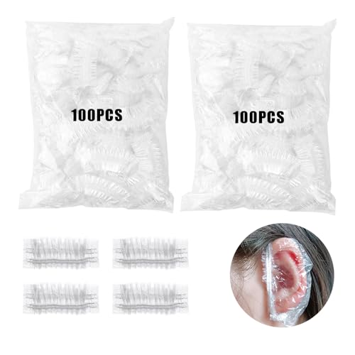 Opiniones y reviews de Piezas y accesorios los 5 más buscados. 48 200 Piezas Fundas Protectores Auditivos Desechables, Impermeables Protectores Desechables Transparentes Tapa para Los Oídos para El Tinte para El Cabello, Ducha, Baño y...