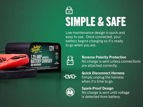 Battery Tender Plus 1.25A Charger