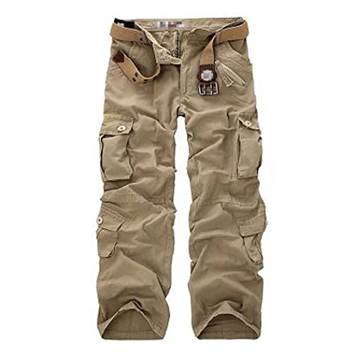 Pantalon militaire en coton de qualité supérieure pour homme résistant et multipoches - 2