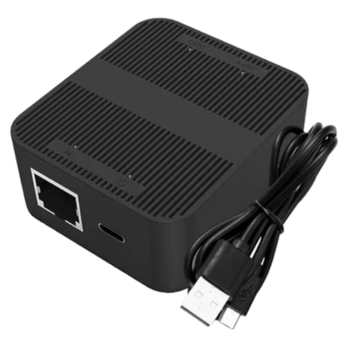 BELLIFFY Ethernet Splitter to Adapter High- Splitter for Router Expansion Design Setup Compatible Computers and Tvs