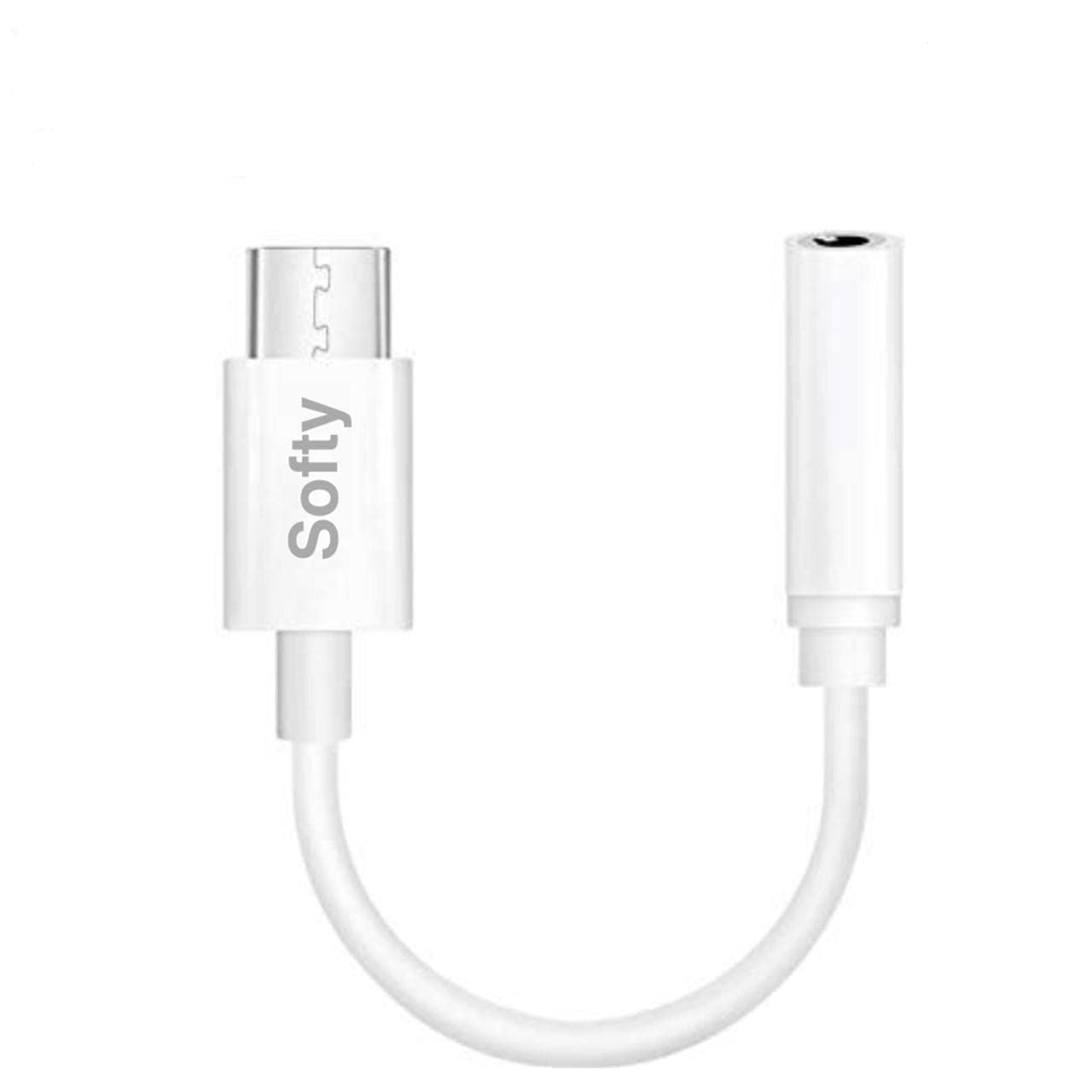 SOFTY USB C/Type c to 3.5 mm Jack Audio Connector, Noise Cancelling Headphones Jack Converter for Universal Type-c Audio Adapter STAC-30-image-8
