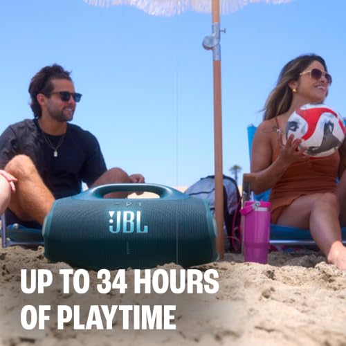 Image of JBL Boombox 4, Wireless Portable Bluetooth Speaker, 34H Playtime Black