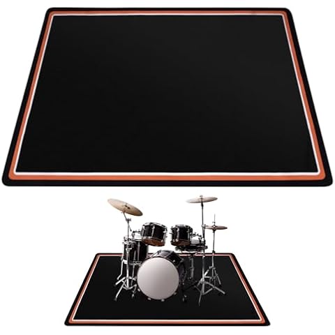 Lnrueg 6x5FT Drum Rug Cover