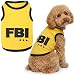 Parisian Pet FBI Dog T-Shirt, L