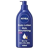 NIVEA Body Lotion Moisturizer for Extra Dry Skin, 72h Moisture Care, Nourishing Almond Oil & Vitamin E, 625ml (Packaging May Vary)