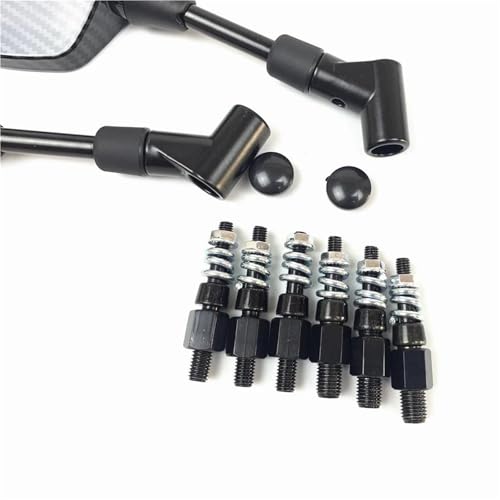 Espejos de motocicleta MT-07 MT-09 Tracer sin vibración para evitar puntos ciegos 6