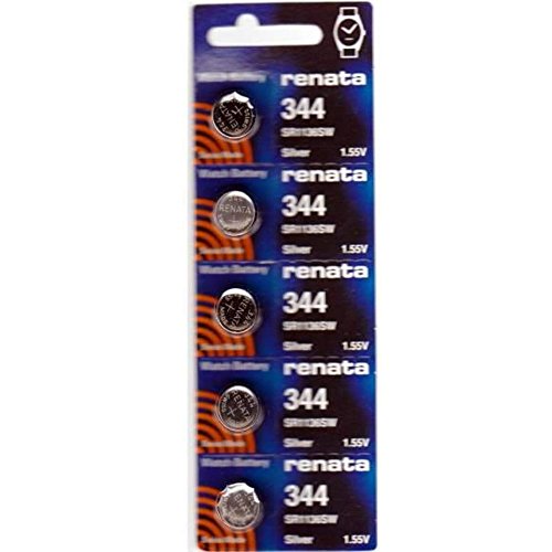 Baterías Renata para Reloj 344 Paquete 10 Piezas miniatura 1