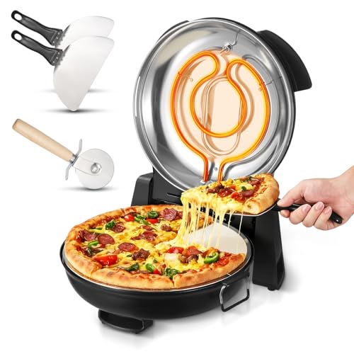 VEVOR Horno de Pizza Eléctrico de 1200