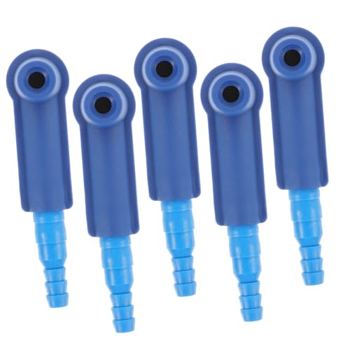 EXAOMBLE 5pcs Brake Fluid Replacement Tool Easy Install Brake Oil Changing Connectors Durable Auto Exchange Tool for Convenient